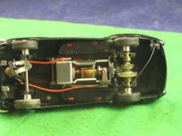 Vintage Tri-ang Scalextric James Bond Mercedes 190 SL C75 Black Working RD149