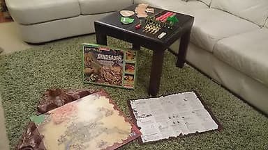 Waddingtons Family vintage traditional  LOST VALLEY OF THE DINOSAURS  BOARDGAME