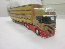 WSI SCANIA CODE 3 " IAN ROGER of KEITH " + CORGI LIVESTOCK / TEKNO/ 1.50