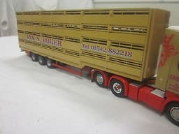 WSI SCANIA CODE 3 " IAN ROGER of KEITH " + CORGI LIVESTOCK / TEKNO/ 1.50