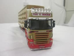 WSI SCANIA CODE 3 " IAN ROGER of KEITH " + CORGI LIVESTOCK / TEKNO/ 1.50