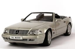 1:18 Autoart 76231 Mercedes Benz 600 SL 1997 silver R129 OVP
