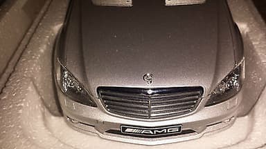1/18 Autoart Mercedes Benz S 63 AMG W221 Mercedes S63 AMG SILVER RARE Mercedes