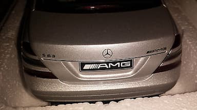 1/18 Autoart Mercedes Benz S 63 AMG W221 Mercedes S63 AMG SILVER RARE Mercedes