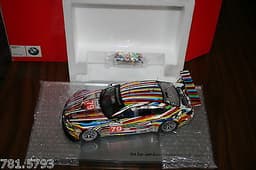1/18 Minichamps Jeff Koons BMW Art Car Museum Edition M3 GT2 #79 2010 Lemans NEW