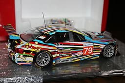 1/18 Minichamps Jeff Koons BMW Art Car Museum Edition M3 GT2 #79 2010 Lemans NEW