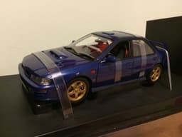 1/18 Subaru Impreza WRX Type R 5 door New With Straps Autoart Model Car