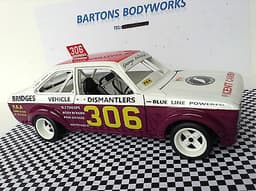 1 18 Sunstar Mk2 Escort 306 George polley 1980s spedeworth hotrod oval Modified