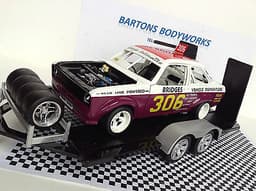 1 18 Sunstar Mk2 Escort 306 George polley 1980s spedeworth hotrod oval Modified