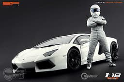 1/18 The Stig Top Gear VERY RARE!!! figures for1:18 CMC Exoto Autoart Ferrari