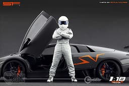 1/18 The Stig Top Gear VERY RARE!!! figures for1:18 CMC Exoto Autoart Ferrari