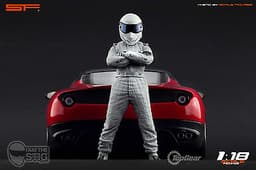 1/18 The Stig Top Gear VERY RARE!!! figures for1:18 CMC Exoto Autoart Ferrari