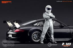 1/18 The Stig Top Gear VERY RARE!!! figures for1:18 CMC Exoto Autoart Ferrari