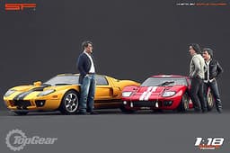 1/18 The Top Gear Trio VERY RARE!!! figures for1:18 CMC Autoart Ferrari BBR MR