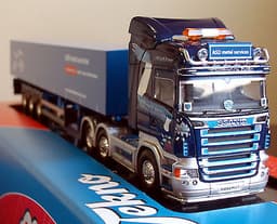 1:50 Irish Tekno A.S.D Metal Services Scania R420 highline & Steel Hood trailer