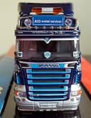 1:50 Irish Tekno A.S.D Metal Services Scania R420 highline & Steel Hood trailer