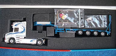 1:50 Irish Tekno truck Scania T500 Connor Govern Haulage & Goldhofer lowloader