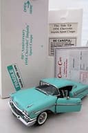 1958 CHEVROLET IMPALA SPORT COUPE DANBURY MINT DIECAST 1:24 50th ANNIVERSARY