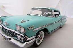 1958 CHEVROLET IMPALA SPORT COUPE DANBURY MINT DIECAST 1:24 50th ANNIVERSARY