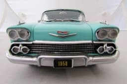 1958 CHEVROLET IMPALA SPORT COUPE DANBURY MINT DIECAST 1:24 50th ANNIVERSARY