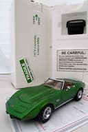 1975 CHEVROLET CORVETTE CONVERTIBLE DANBURY MINT DIECAST 1:24 BRIGHT GREEN