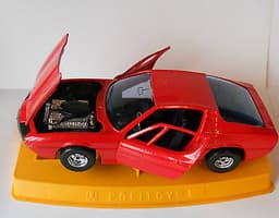 Alfa Romeo Montreal S6 First Issue 1/25 Politoys Mint Model Case Paper & Key