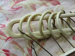 ANTIQUE CHINESE CANTONESE CARVED COW BONE RINGS PUZZLE 19TH CENTURY