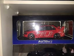 AUTOART 1/18 MITSUBISHI LANCER EVO IX RALLIART (RED)