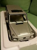 AUTOart Mercedes Benz G55 AMG silver 1:18 model car