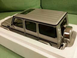 AUTOart Mercedes Benz G55 AMG silver 1:18 model car