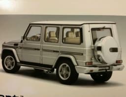 AUTOart Mercedes Benz G55 AMG silver 1:18 model car