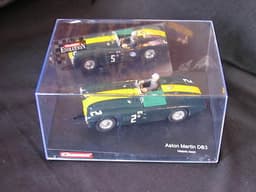BOXED CARRERA ASTON MARTIN DB3 HISTORIC RACER SLOT CAR