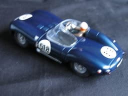 BOXED CARRERA JAGUAR D TYPE ( MILLE MIGLIA 1957 ) SLOT CAR