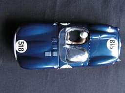 BOXED CARRERA JAGUAR D TYPE ( MILLE MIGLIA 1957 ) SLOT CAR