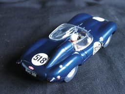 BOXED CARRERA JAGUAR D TYPE ( MILLE MIGLIA 1957 ) SLOT CAR