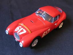 CARRERA BOXED FERRARI 166 / 212 MM No 617 ( MILLE MIGLIA 1952 ) SLOT CAR