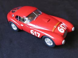 CARRERA BOXED FERRARI 166 / 212 MM No 617 ( MILLE MIGLIA 1952 ) SLOT CAR