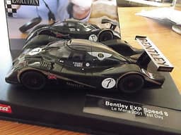Carrera Slot Car, Bentley EXP Speed 8, Team Bentley Le Mans 2001 25452