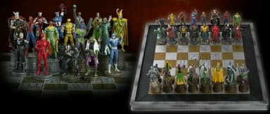 Complete eaglemoss marvel chess set