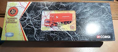 CORGI CLASSIC  BRS AEC MERCURY TILT TRAILER & LOAD 22201