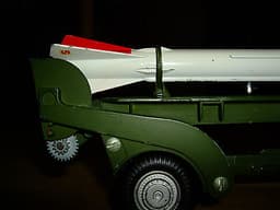 Corgi Corporal Gift Set 9, Missile, Erector vehicle, Launcher, truck & poor box