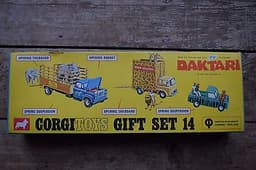 Corgi Gift Set 14 Daktari with original box c1960/1
