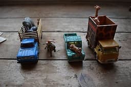 Corgi Gift Set 14 Daktari with original box c1960/1