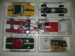 Corgi Toy Gift Set 37 Lotus Racing Team - Extremely Good Condition