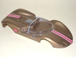 Cox La Cucaracha Slot Car Rare Gold Body - Great Condition