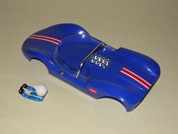 Cox La Cucaracha Vintage 1/24 Slot Car Rare Blue Body in Great Condition