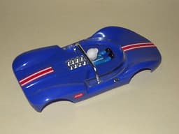 Cox La Cucaracha Vintage 1/24 Slot Car Rare Blue Body in Great Condition