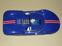 Cox La Cucaracha Vintage 1/24 Slot Car Rare Blue Body in Great Condition