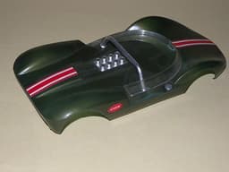 Cox La Cucaracha Vintage 1/24 Slot Car Rare Green Body in Great Condition