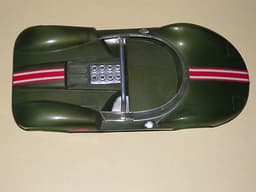 Cox La Cucaracha Vintage 1/24 Slot Car Rare Green Body in Great Condition